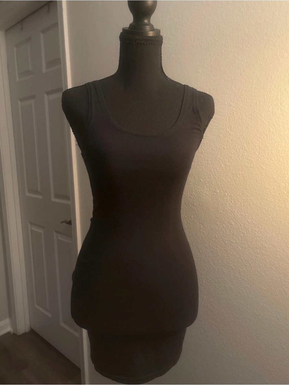 H&M Black Mini Tank Dress